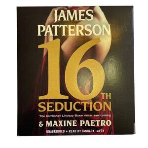 James Patterson Audio Book 16th Seduction Unabridged 2017 January Lavoy u